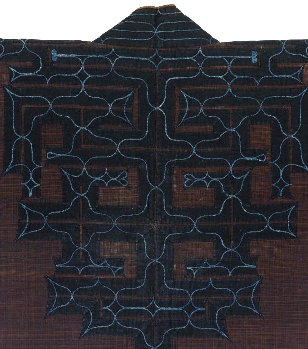 RARE AINU CEREMONIAL DRESS Edo Period